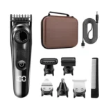 5 In 1 Men Multi-functional Haircut Carving Electric Shaver Reciprocating Shaver Set With Storage Bag - Image 2