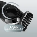 5 In 1 Men Multi-functional Haircut Carving Electric Shaver Reciprocating Shaver Set With Storage Bag - Image 3