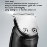 5 In 1 Men Multi-functional Haircut Carving Electric Shaver Reciprocating Shaver Set With Storage Bag - Image 4