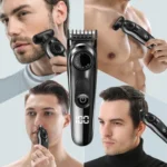5 In 1 Men Multi-functional Haircut Carving Electric Shaver Reciprocating Shaver Set With Storage Bag - Image 9