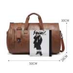 Waterproof Travel Suit Storage Bag Large-capacity Hand-held Crossbody Luggage Bag - Image 3