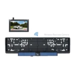 Solar Powered Rear View System Reversing Wireless Transmission Car Camera Display - Image 2