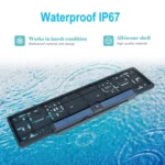 Solar Powered Rear View System Reversing Wireless Transmission Car Camera Display - Image 5