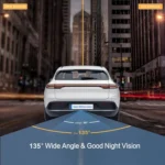 Solar Powered Rear View System Reversing Wireless Transmission Car Camera Display - Image 7