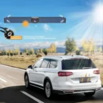 Solar Powered Rear View System Reversing Wireless Transmission Car Camera Display - Image 9