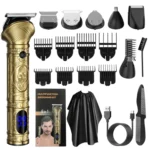 6 In 1 Men Multi-Functional Clipper Metal Body Hair Cutting - Image 13