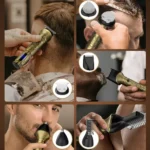6 In 1 Men Multi-Functional Clipper Metal Body Hair Cutting - Image 11