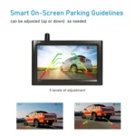 Solar HD Wireless Integrated License Plate Frame Display Camera - Image 4