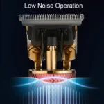 Hollow T-shape Ceramic Cutter Head USB Charging Engraving Electric Hair Clipper - Image 6