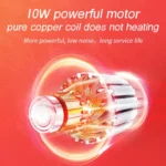 Haircutter Set Transparent Body Oil Head Electric Hair Clipper Men Home Electric Pusher - Image 5