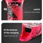 Haircutter Set Transparent Body Oil Head Electric Hair Clipper Men Home Electric Pusher - Image 9