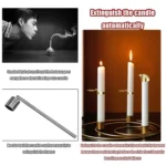 Automatic Candle Extinguisher Metal Candle Extinguishing Fire Clamp Candle Extinguisory Cover - Image 5