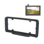 Solar Integrated License Plate Wireless Transmission Camera Reversing Display - Image 2