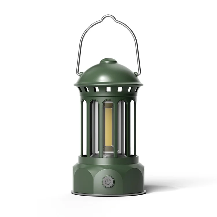 Battery Model COB Portable Outdoor Camping Lamp Atmosphere Tent Lamp Retro Lamp
