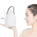 16 Colors LED Night Light with Handle Hanging Lantern USB Rechargeable Table Lamp - Image 3