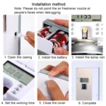 Anti-Corrosion Stainless Steel Panel LCD Digital Display Intelligent Automatic Fragrance Sprayer - Image 6