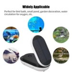 Outdoor Portable Solar Oxygen Pump Aquarium Flip Cover Solar Oxygen Pump - Image 8