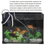 Outdoor Portable Solar Oxygen Pump Aquarium Flip Cover Solar Oxygen Pump - Image 9