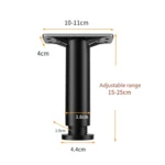 Bed Board Support Weight-Bearing Bracket Bed Leg Support Foot Rest - Image 9