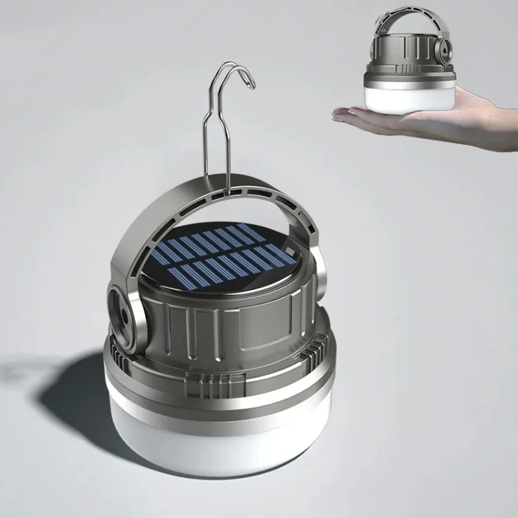 M10 Solar Tent Light With Portable Power Supply Handheld Camping Light Outdoor Vintage Mood Lights
