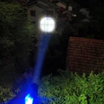 XHP50  Lamp Bead Super Bright LED Flashlight Telescopic Zoom Waterproof Torch With Lampshade - Image 9