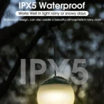 Retro Camping Lantern Rechargeable Haning Hook Night Light - Image 6