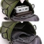 Men Shoulder Crossbody Bag Waist Pack With Removable Mug Pocket - Image 10