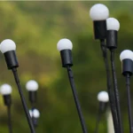 2sets Solar Firefly Lights Christmas Outdoor Garden Waterproof Lawn Lights - Image 2