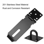 201 Stainless Steel Waterproof Lock Cabinet Door Hanging Lock Tool - Image 2