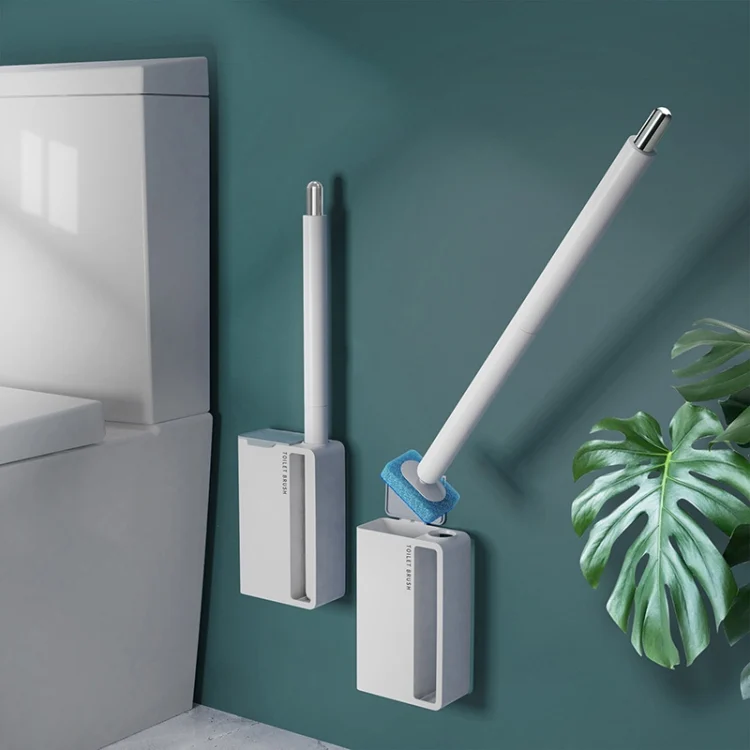 TBD06037662_B10.webp Household Wall Mounted Long Handle Disposable Toilet Brush Set - Image 11