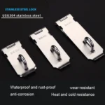 304 Stainless Steel Locking Plate Anti-Theft Hitch - Image 3