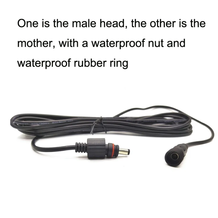 TBD06037681_B2.webp 5m 12V/24V Monitoring Universal DC Pump Solar Light Extension Cable - Image 3