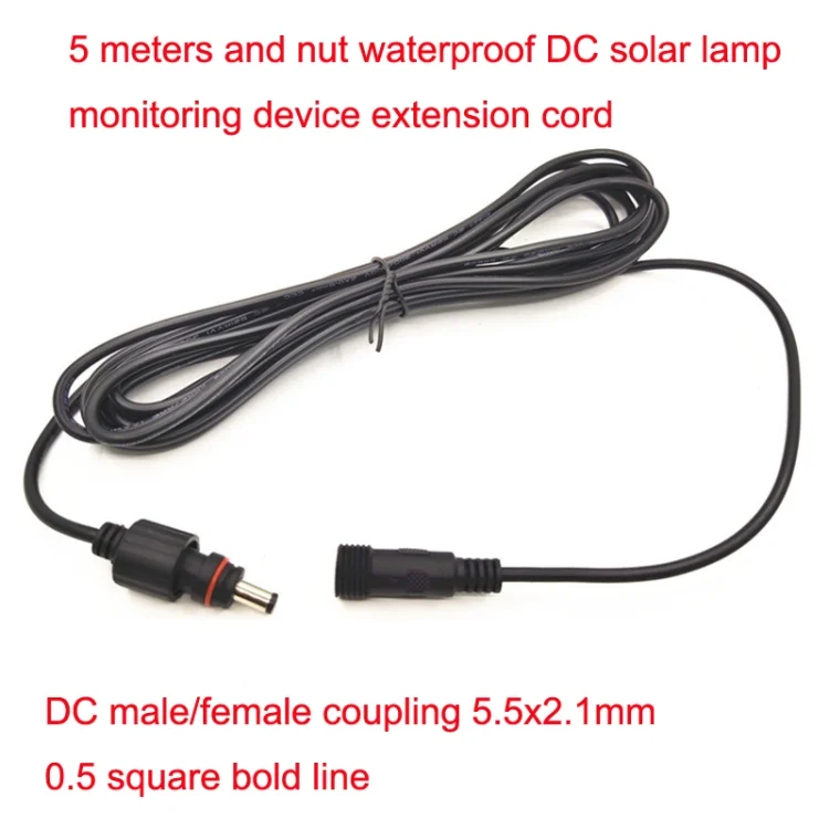 TBD06037681_B4.webp 5m 12V/24V Monitoring Universal DC Pump Solar Light Extension Cable - Image 5