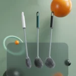 Long Handle Household Toilet Soft Rubber Toilet Cleaning Brush - Image 2