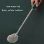 Long Handle Household Toilet Soft Rubber Toilet Cleaning Brush - Image 5