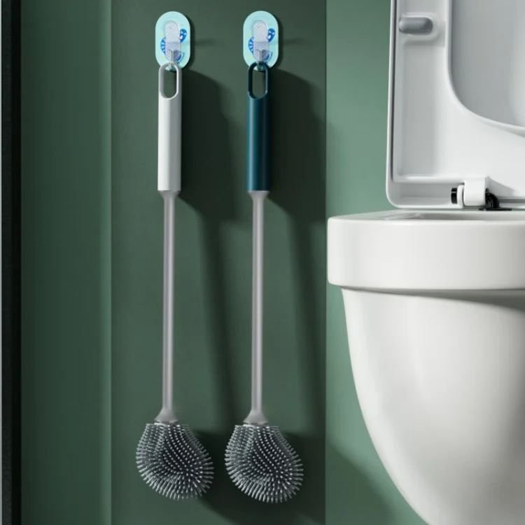 TBD06037696_B7.webp Long Handle Household Toilet Soft Rubber Toilet Cleaning Brush - Image 8