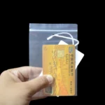 100pcs Perforated Ziplock Bag Thickened Transparent Packaging Bag Plastic Sealed Bag - Image 4