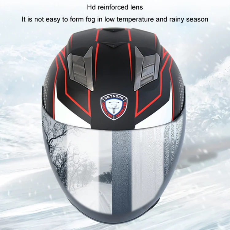 TBD06037732_B10.webp KUQIBAO Motorcycle Smart Bluetooth-compatible Sun Protection Double Lens Safety Helmet - Image 11