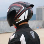 KUQIBAO Motorcycle Smart Bluetooth-compatible Sun Protection Double Lens Safety Helmet - Image 12