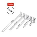 2pcs 6mm Thick Nail Wall Display Jewelry Hooks Single Wire Hook - Image 2