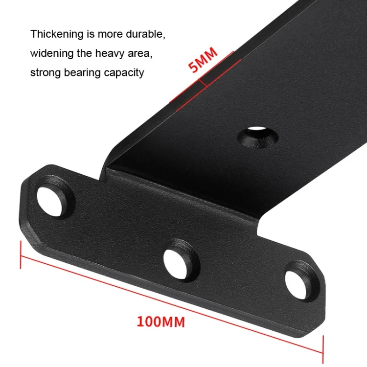 TBD06037768_B1.webp 5mm Thick Triangular Bracket Bookshelf Partition Plate - Image 2