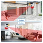 Infrared Motion Detector Solar Outdoor PIR Wireless Strobe Siren Detector Sound Alarm - Image 10
