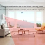 TUYA APP Control Wireless PIR Motion Sensor Alarm WiFi Motion Detector - Image 10