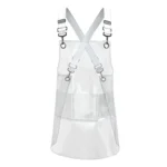 Transparent TPU Apron Solid Color Webbing Adjustable Work Apron