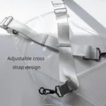 Transparent TPU Apron Solid Color Webbing Adjustable Work Apron - Image 5