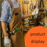 Heavy Canvas Carpentry Electrician Garden Workwear Apron - Image 5