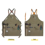 Carpentry Electrician Garden Heavy Canvas Workwear Apron - Image 3