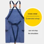 Carpentry Electrician Garden Heavy Canvas Workwear Apron - Image 4