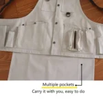 Canvas Electric Craftsmen Multi Pocket Tool Apron - Image 5
