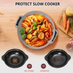 8QT Silicone Slow Cooke Liners Reusable Leakproof Crock Pot Liners - Image 5